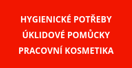 Hygiena, kosmetika, pomůcky.
